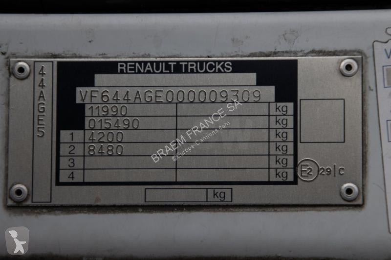 Camion citerne à gaz occasion Renault Midlum 180DX(12T)I+E5+DHOLLANDIA Gazoil 02/08/2011 - Photo 8
